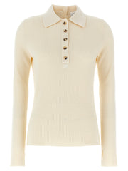 Courrèges White Cotton Cardigan