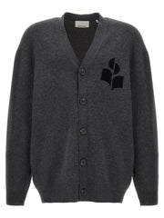 Isabel Marant Gray Cotton Cardigan