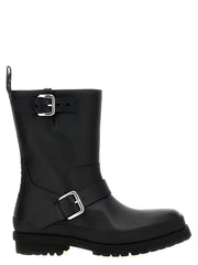 Stella McCartney Black Polyester Ankle Boots