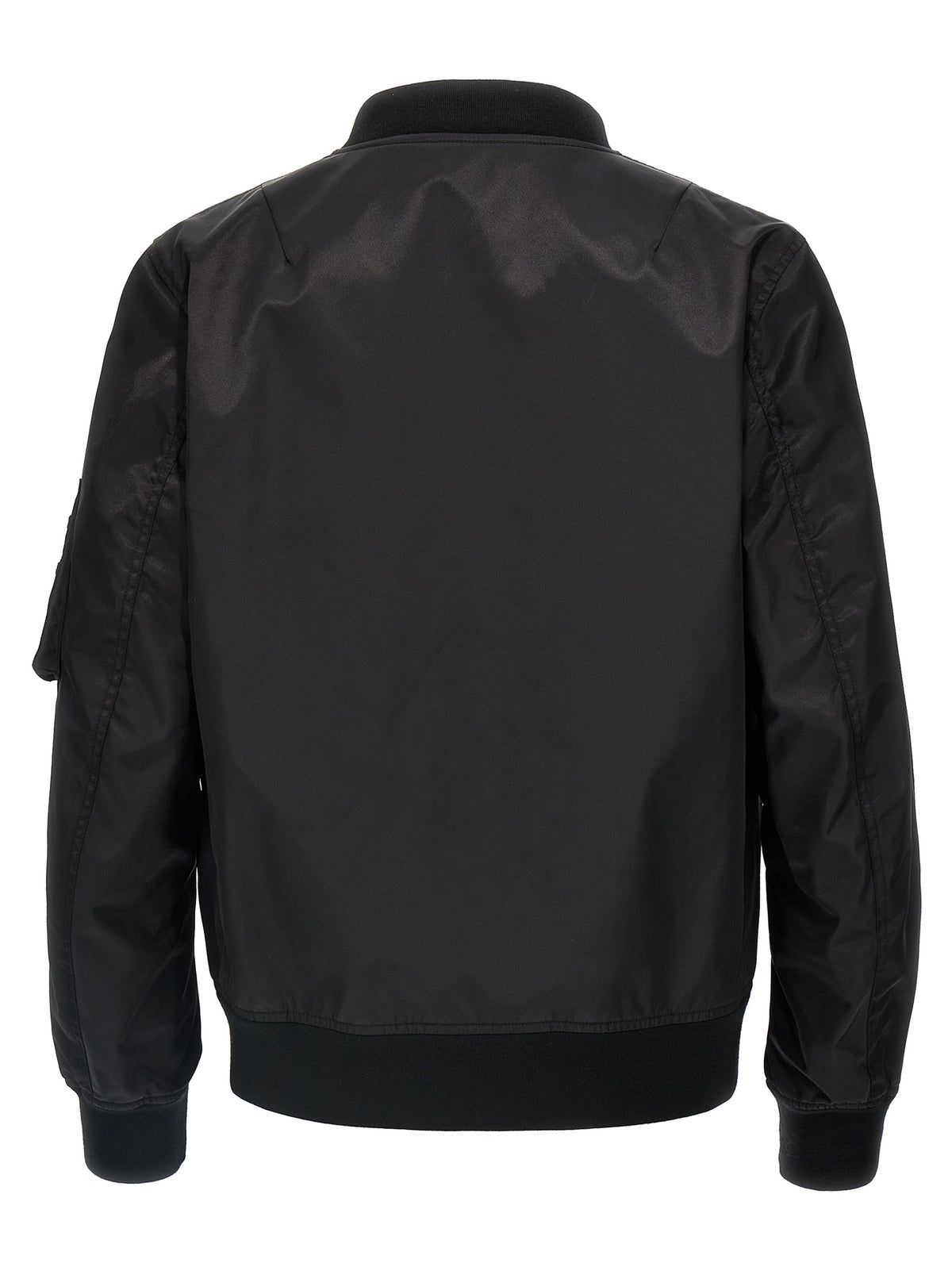 Valentino Garavani Black Polyamide Bomber