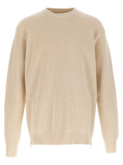 Jil Sander Beige Cotton Cardigan