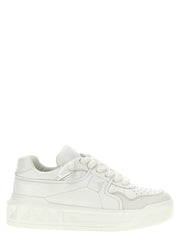 Valentino Garavani White Calfskin Chunky Sneakers