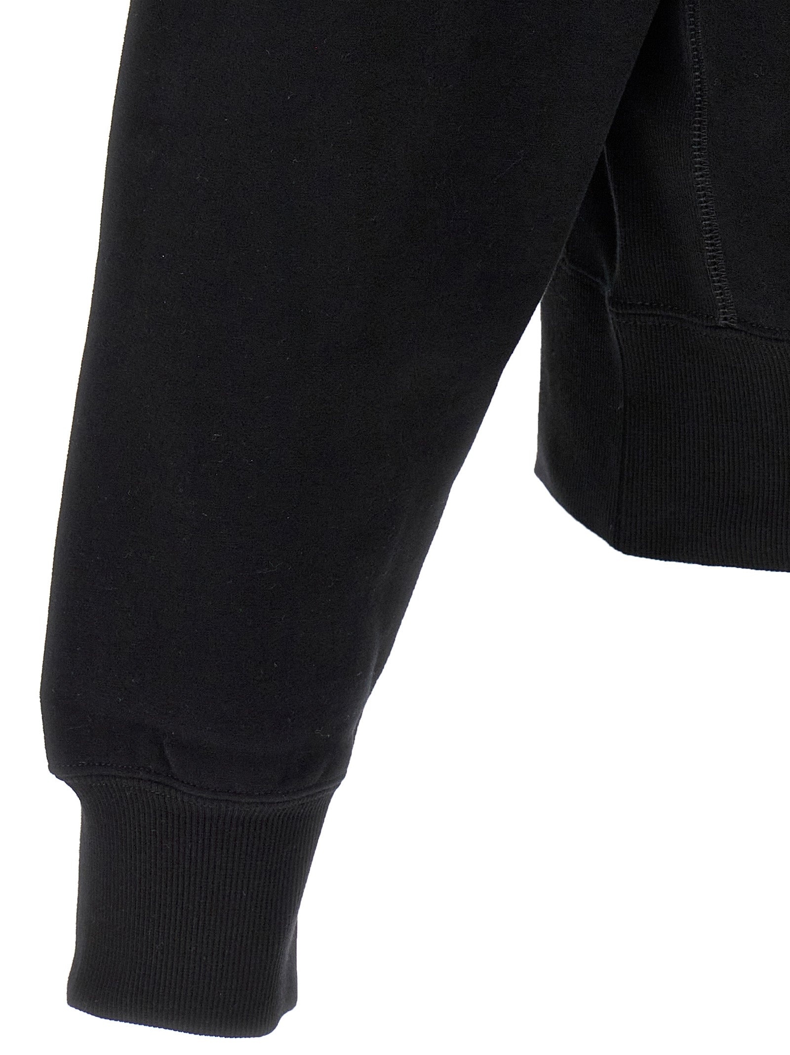Saint Laurent Black Cotton Sweatshirt for Men