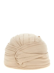 Valentino Garavani Beige Virgin Wool Hat