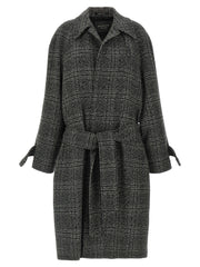 Balenciaga Black Wool Coat