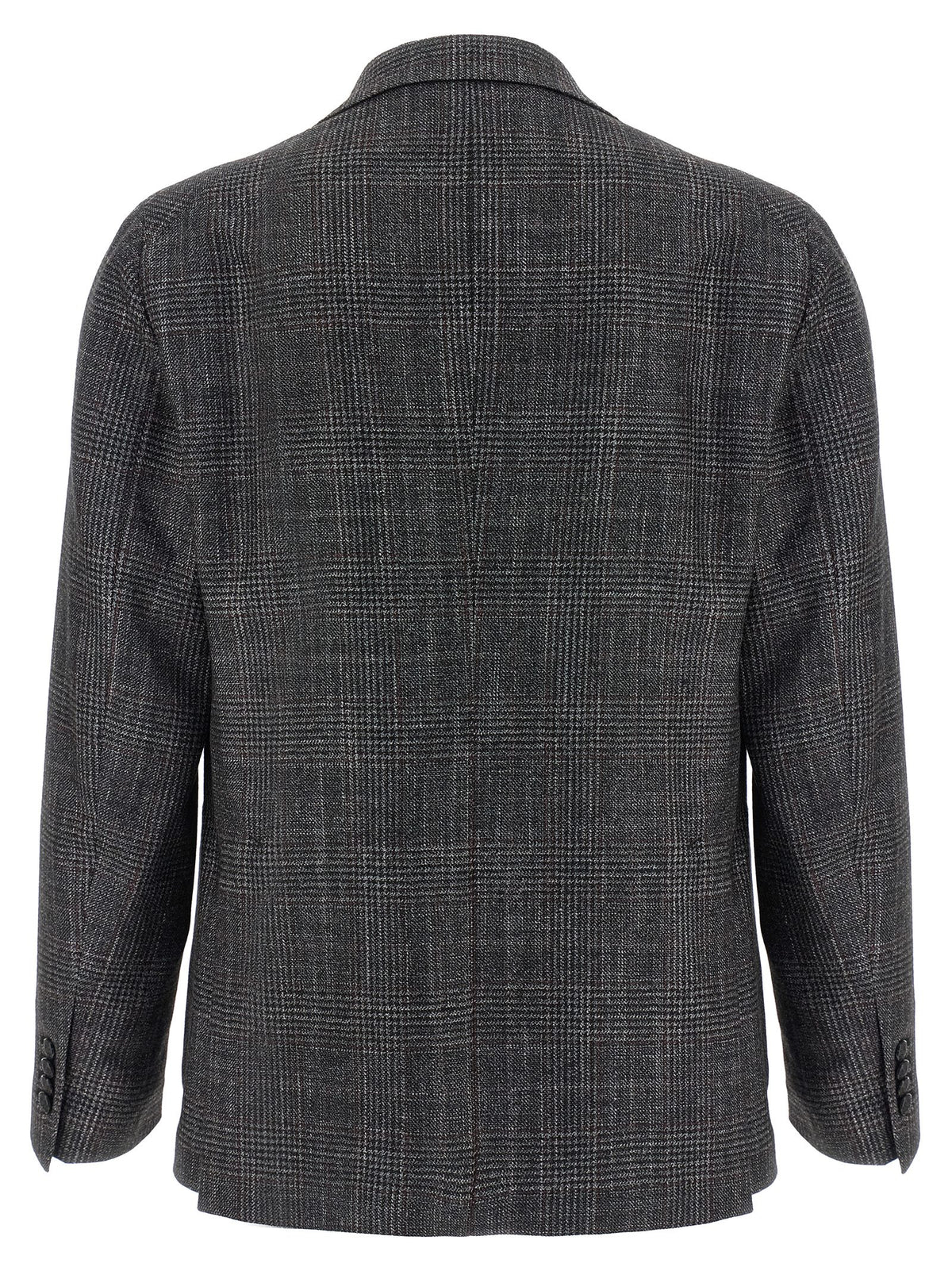 Tagliatore Gray Virgin Wool Blazer