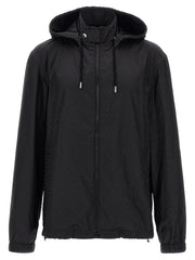 Alexander McQueen Black Polyamide Shell Jacket
