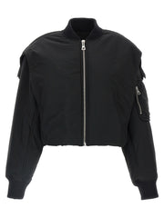 Jean Paul Gaultier Black Polyethylene Bomber