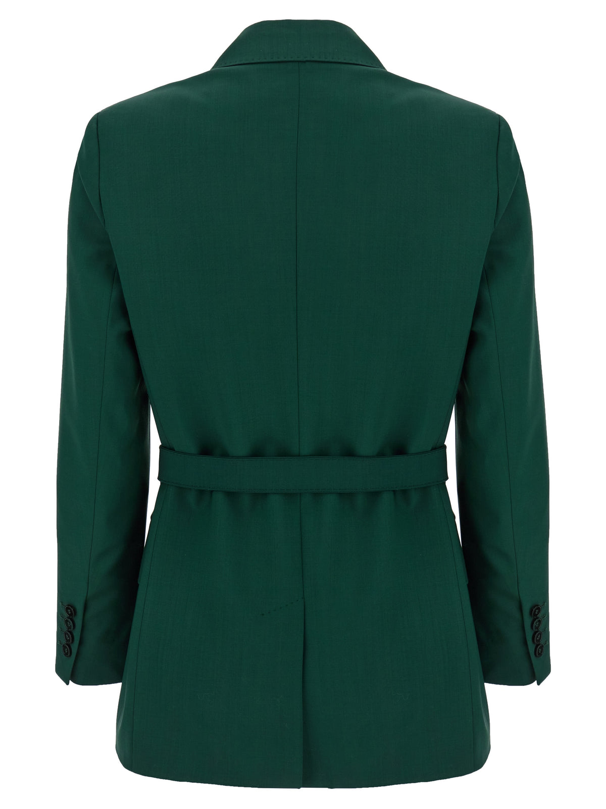 Max Mara Bicolor Virgin Wool Blazer