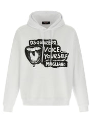 Dsquared² Bicolor Cotton Sweatshirt
