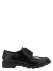 Saint Laurent Black Calfskin Oxfords And Derbies