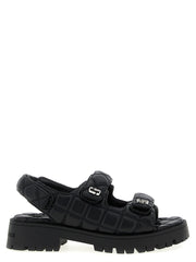 Marc Jacobs Black Lamb Leather Mid Heel Pumps
