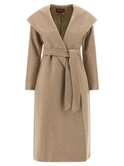 Max Mara Beige Cashmere Coat for Women