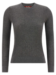 Max Mara Gray Silk Cardigan