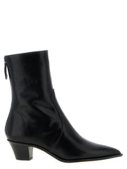 Aquazzura Black Calfskin Chelsea Boots