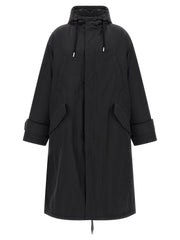 Ami Paris Gray Polyamide Parka