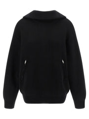 Balenciaga Black Cotton Cardigan