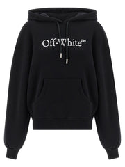 Off-White Bicolor Cotton Hoodie