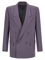 Gucci Purple Wool Blazer