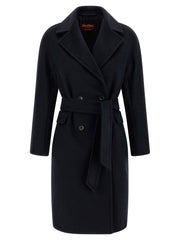 Max Mara Blue Cashmere Coat