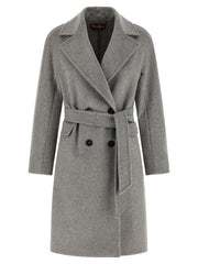 Max Mara Gray Cashmere Coat