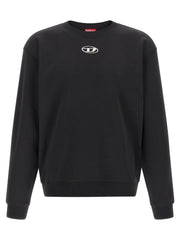 Diesel Black Cotton Sweatshirt