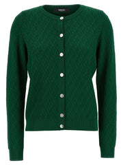 Versace Bicolor Viscose Cardigan