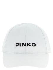 PINKO White Cotton Cap (Baseball Hat)