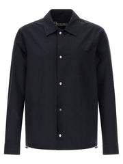 Herno Blue Polyamide Shell Jacket