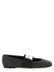Givenchy Black Calfskin Ballet Flats
