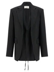 Sportmax Black Wool Blazer