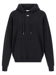 Off-White Black Cotton Sweatshirt