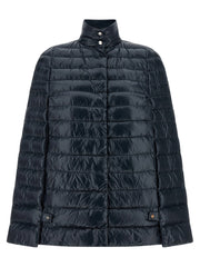 Herno Blue Polyamide Coat for Women