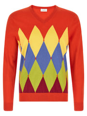 Ballantyne Multicolor Cotton Cardigan