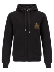 Dolce & Gabbana Black Cotton Sweatshirt
