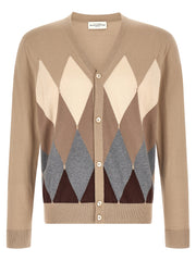 Ballantyne Beige Cotton Cardigan