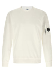 C.P. Company White Cotton Sweatshirt