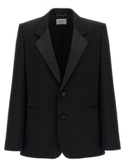 Saint Laurent Black Wool Blazer