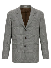 Brunello Cucinelli Gray Virgin Wool Blazer