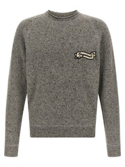 Dsquared² Gray Wool Cardigan