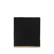 Brunello Cucinelli Black Cashmere Scarf