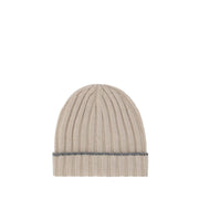 Brunello Cucinelli Beige Cashmere Beanie
