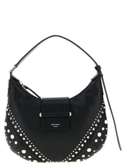 Jimmy Choo White Lamb Leather Shoulder Bag