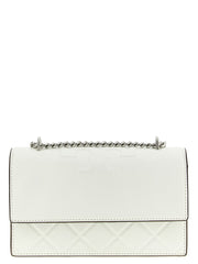 Tory Burch White Goatskin Crossbody Bag