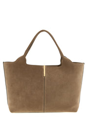 Tod's Beige Calfskin Tote Bag