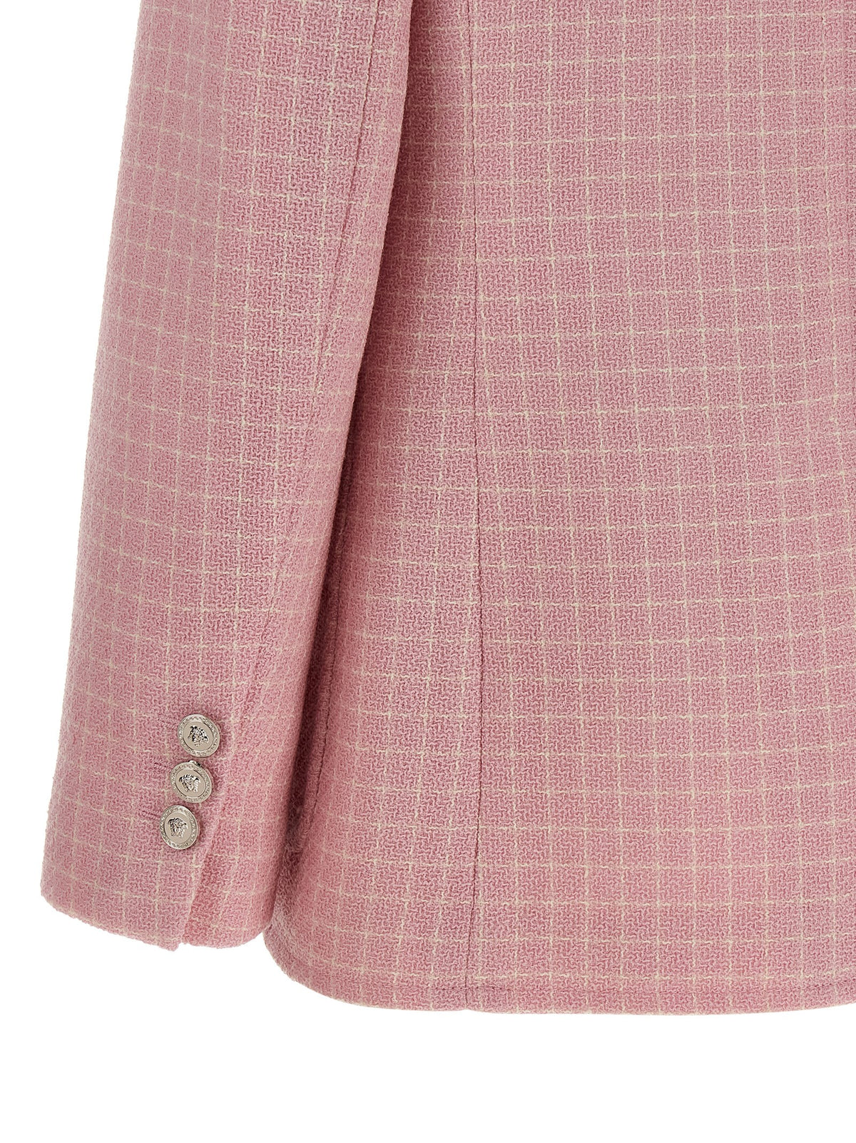 Versace Multicolor Virgin Wool Blazer