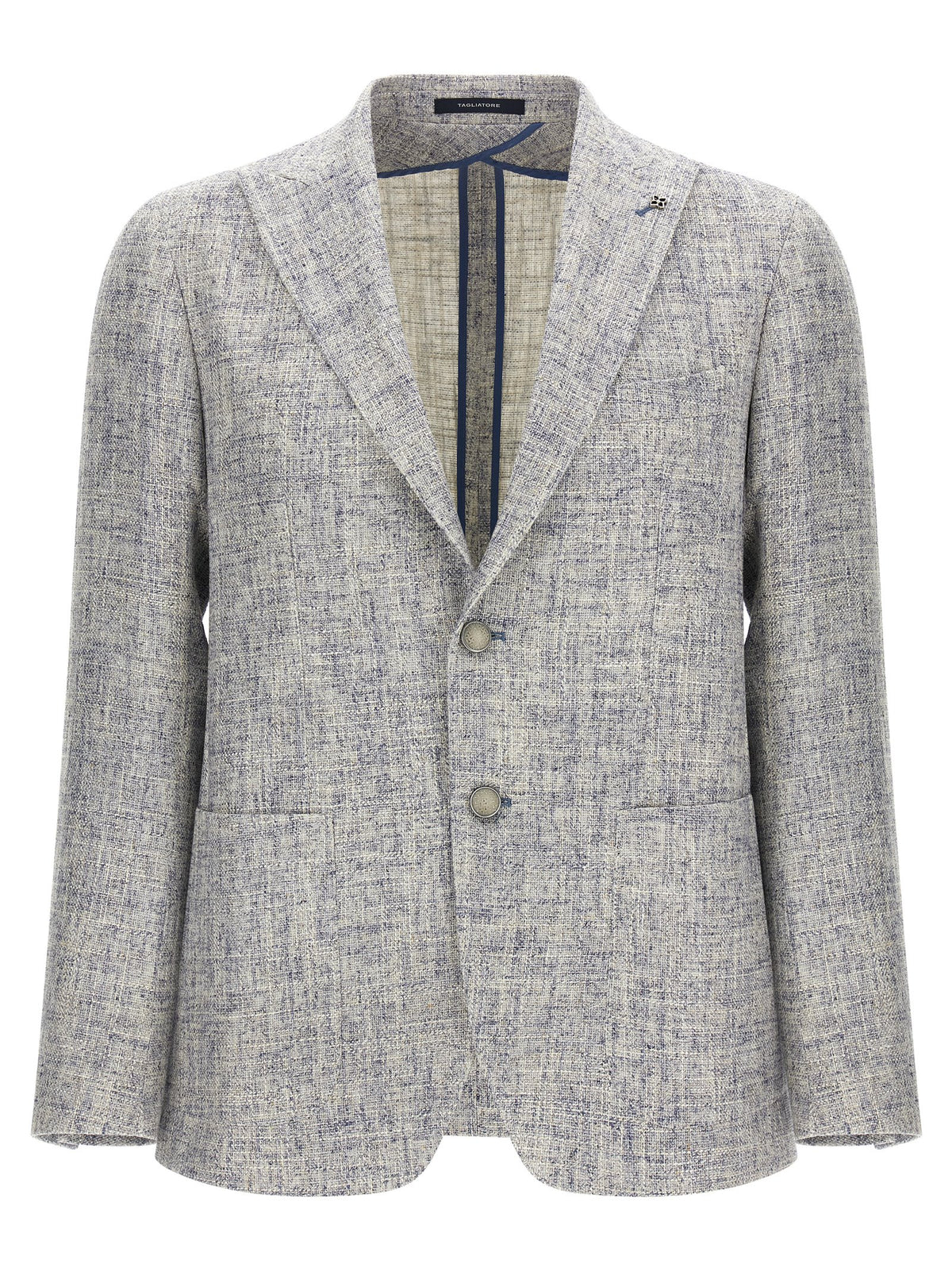 Tagliatore Blue Viscose Blazer