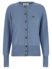 Vivienne Westwood Blue Cotton Cardigan