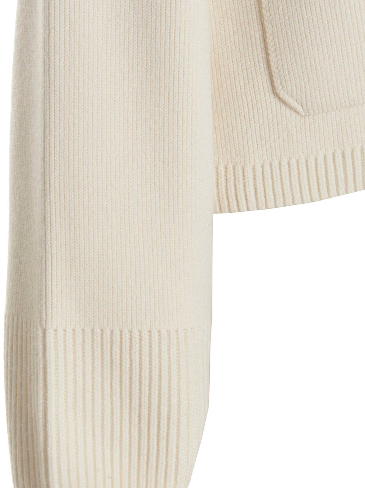 Khaite White Cashmere Cardigan for Women