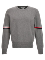 Thom Browne Gray Cotton Cardigan